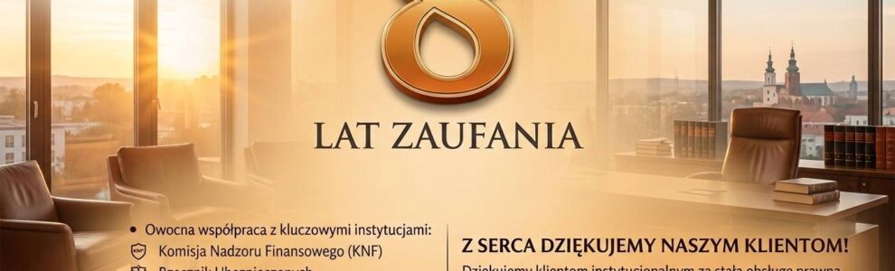 8 lat Kancelarii SALVO IURE – Tomasz Kowalczyk Prawnik Zawiercie